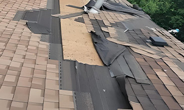 Roof repair.